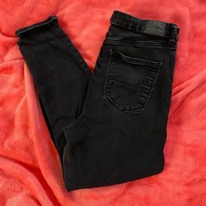 AE curvy fit high rise jeans!